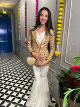 Indo - Western Jacket Set